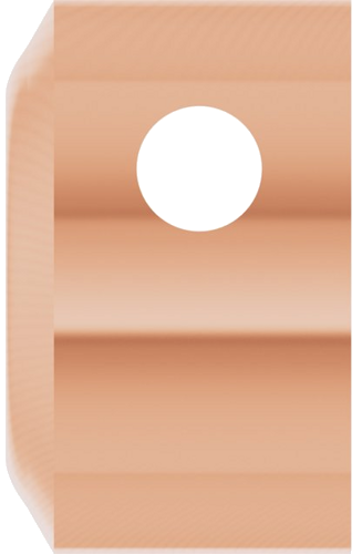 14K Rose 3.4 mm Round Bezel-Set Slide Pendant Mounting (3)