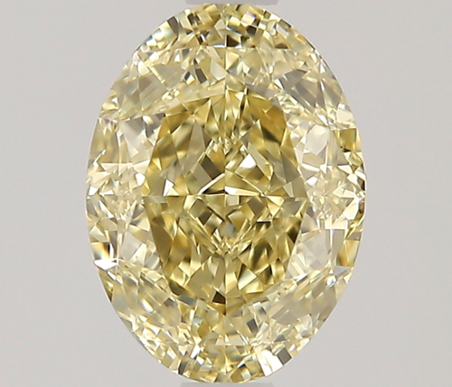 1.06 carat Fancy Light Brownish Yellow-VS1 Natūralus Oval Deimantas (1)
