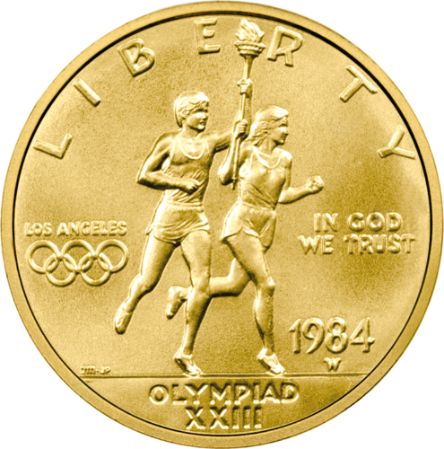 1984 US Olympic Games $10 gold coin (3)