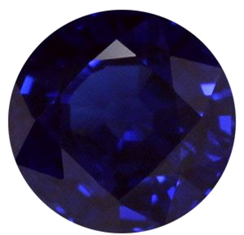 3.12 carat BLUE Round Safyras (1)