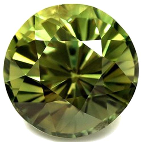 3.02 carat GREEN Round Safyras (1)