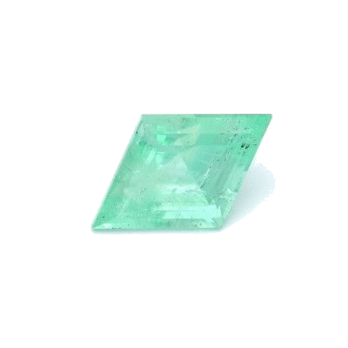 4.48 carat GREEN STEP cut Kite Smaragdas (1)