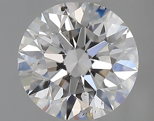 0.6 carat E-SI1 Excellent cut Natūralus Round Deimantas (1)