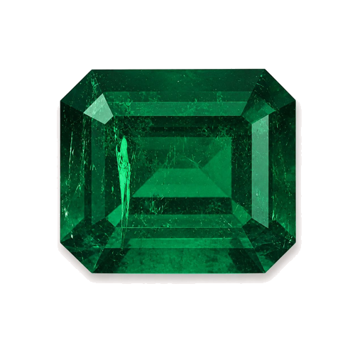 2.36 carat GREEN STEP cut Emerald Smaragdas (1)