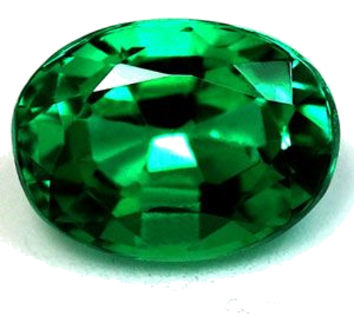 0.94 carat GREEN Oval Smaragdas (1)