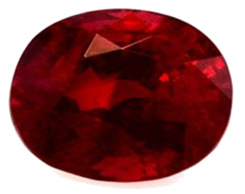 6.09 carat RED Oval Rubinas (1)