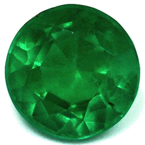 1.68 carat GREEN Round Smaragdas (1)