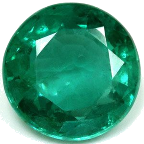 3.37 carat GREEN Round Smaragdas (1)