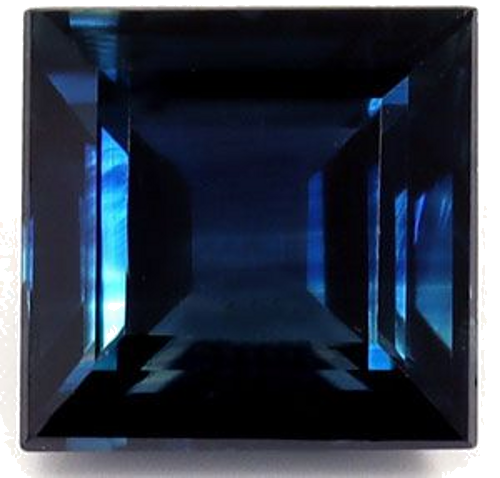 1.16 carat BLUE Square Safyras (1)