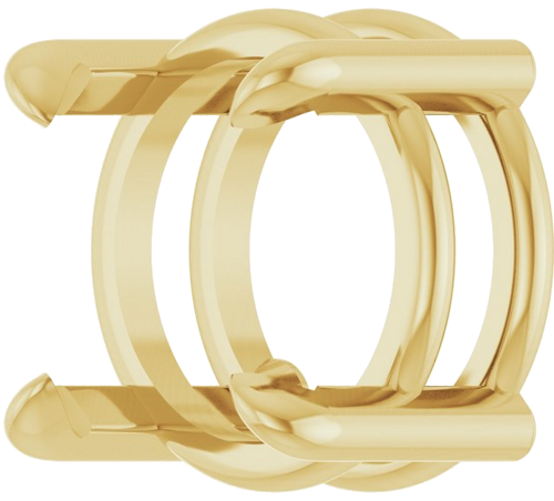 Pakabukas „Solitaire Slide“ 585 Geltonojo Aukso Round 8mm (2)