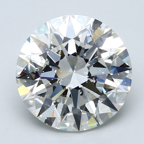8.13 carat H-SI2 Excellent cut Natūralus Round Deimantas (1)