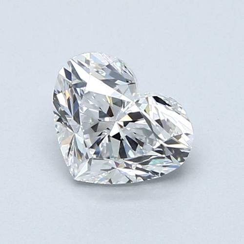 1.0 carat E-VS2 Natūralus Heart Deimantas (1)