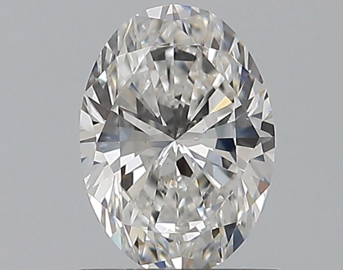 0.76 carat E-VS2 Natūralus Oval Deimantas (1)