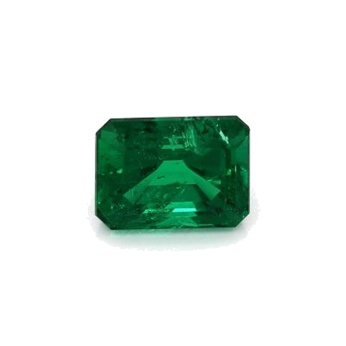 4.14 carat GREEN STEP cut Octagonal Smaragdas (1)