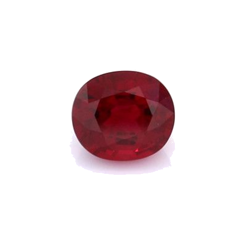 1.26 carat RED BRILLIANTSTEP cut Oval Rubinas (1)