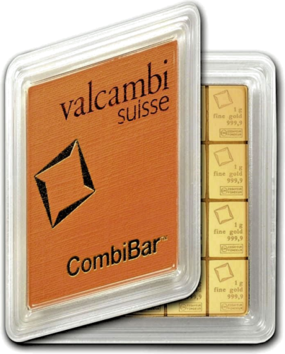 20 x 1 гр. CombiBar™ Инвестиционни златни кюлчета Valcambi (2)