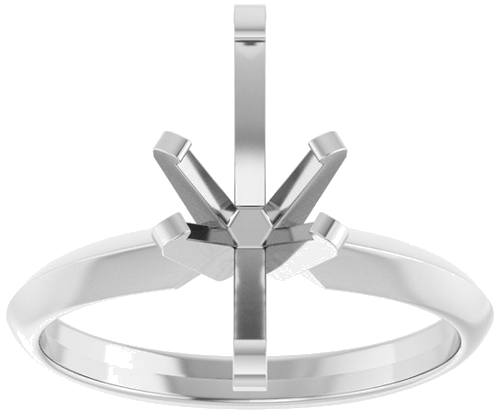 Sužadėtuvių Žiedas „Solitaire“ 585 Baltojo Aukso Marquise 12mm x 6mm (3)