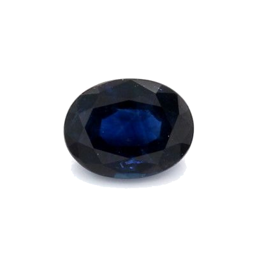 1.72 carat BLUE BRILLIANTSTEP cut Oval Safyras (1)