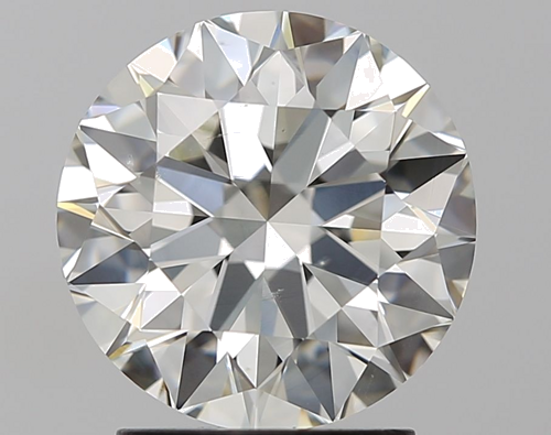 2.33 carat I-SI1 Excellent cut Natūralus Round Deimantas (1)