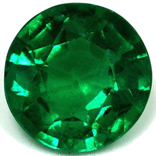 1.92 carat GREEN Round Smaragdas (1)
