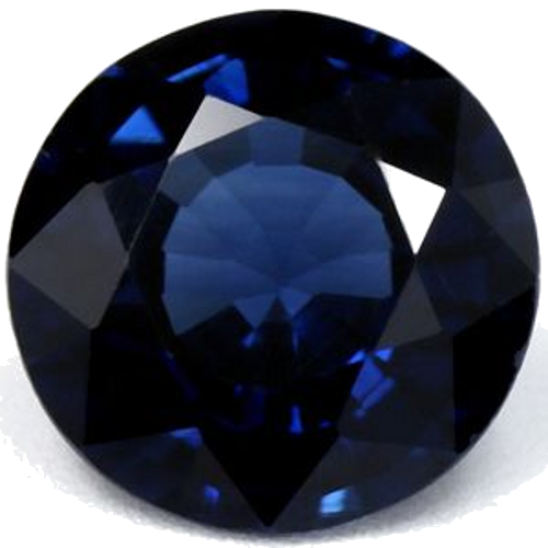 1.25 carat BLUE Round Safyras (1)