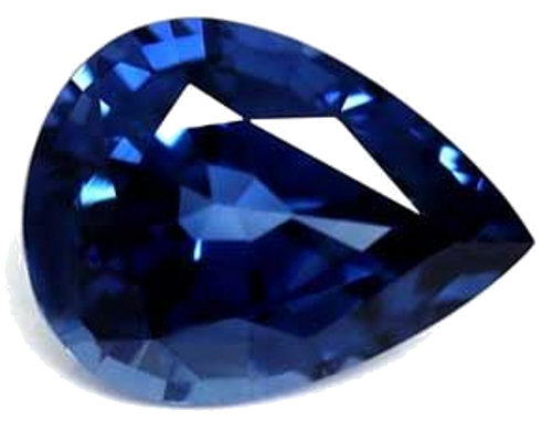 1.48 carat BLUE Pear Safyras (1)