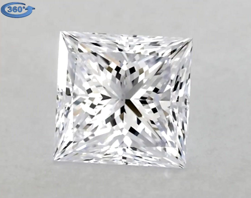 2.01 carat I-VS1 Natūralus Princess Deimantas (1)