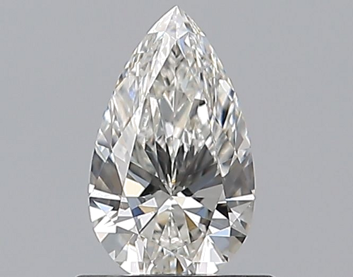 0.66 carat G-VS2 Natūralus Pear Deimantas (1)