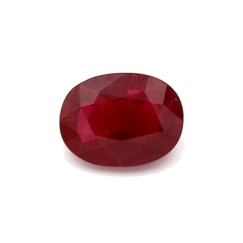 1.3900000000000001 carat RED BRILLIANTSTEP cut Oval Rubinas (1)