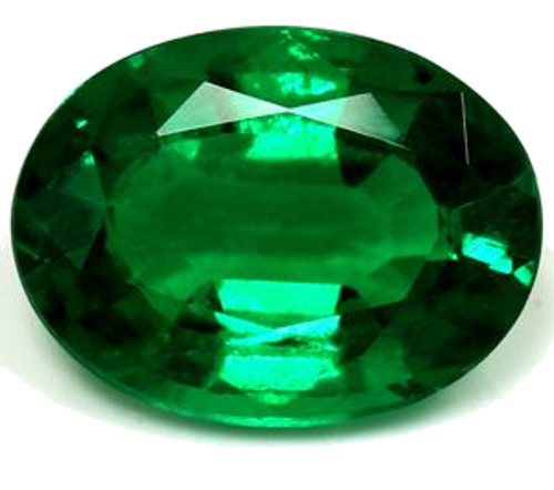 2.99 carat GREEN Oval Smaragdas (1)