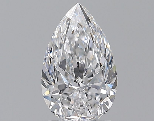 1.51 carat D-SI1 Natūralus Pear Deimantas (1)