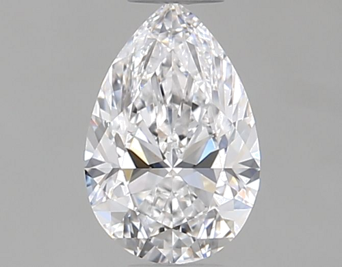 0.51 carat D-VS1 Natūralus Pear Deimantas (1)