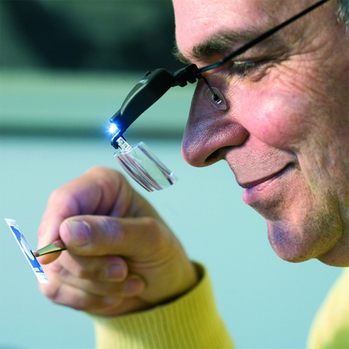 Нумизматические очки со светодиодной подсветкой (1,5х, 2,5х, 3,5х) (2)