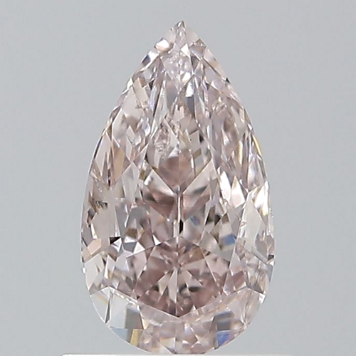 1.01 carat Fancy Pink-SI2 Natūralus Pear Deimantas (1)