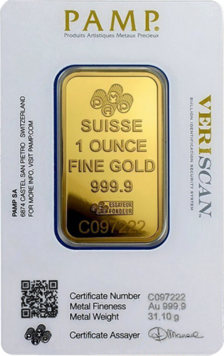 1 oz Investicinio aukso luitas Fortūna PAMP (2)