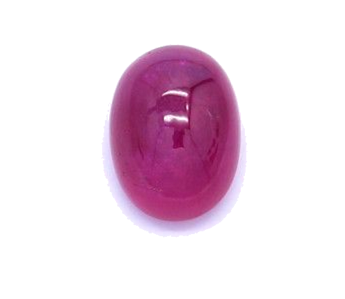 1.51 carat RED CABOCHON cut Oval Rubinas (1)
