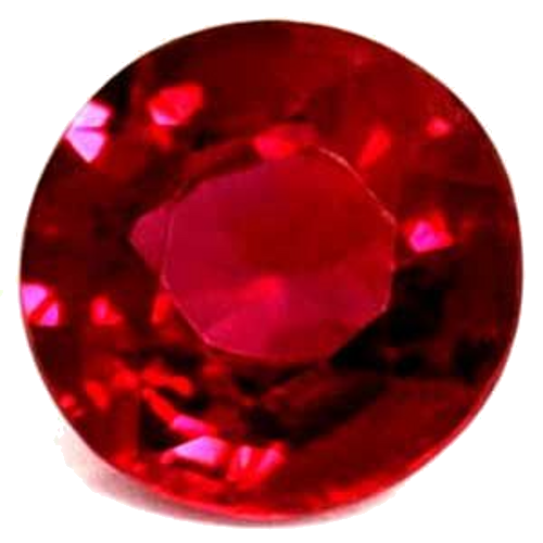0.61 carat RED Round Rubinas (1)