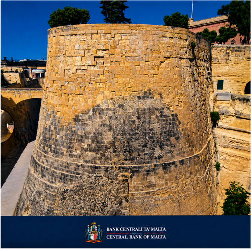 2026 Malta Valletta Fortress UNC Euro Coin Set (2)