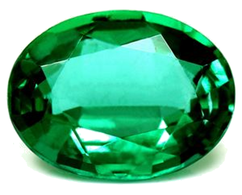 2.18 carat GREEN Oval Smaragdas (1)