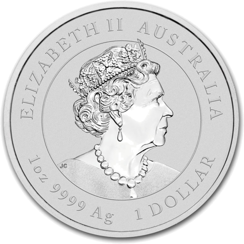 1 унция. Сребърна монета „Година на мишката 2020“ (Лунар III) Австралия (2)