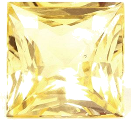 4.2 carat YELLOW Square Safyras (1)