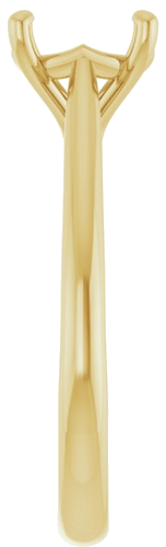 Sužadėtuvių Žiedas „Solitaire“ 585 Geltonojo Aukso Cushion 7mm (4)