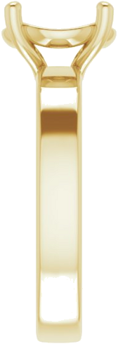 Sužadėtuvių Žiedas „Solitaire“ 585 Geltonojo Aukso Round 9mm (4)