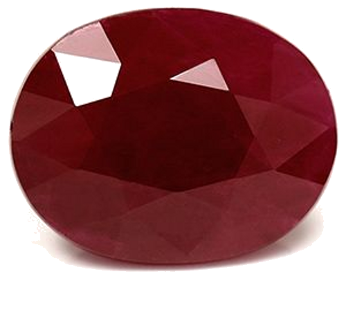 5.84 carat RED Oval Rubinas (1)