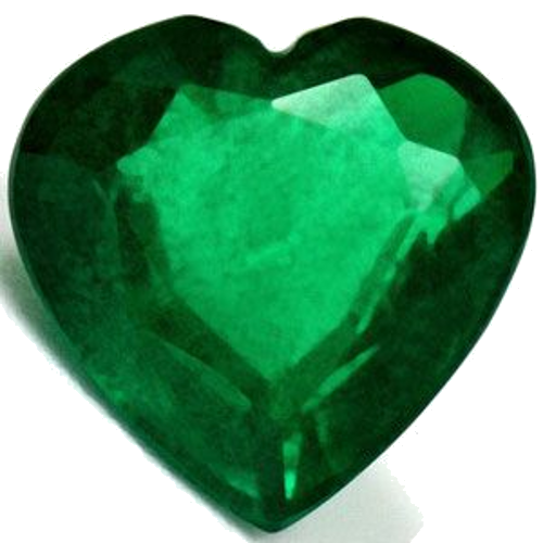 2.14 carat GREEN Heart Smaragdas (1)