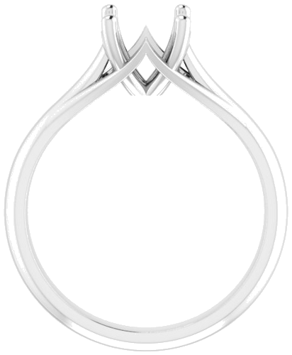 Sužadėtuvių Žiedas „Solitaire“ 950 Platinos Round 7mm (2)