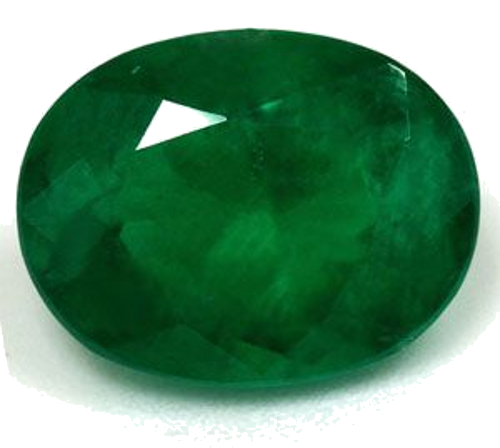 1.76 carat GREEN Oval Smaragdas (1)