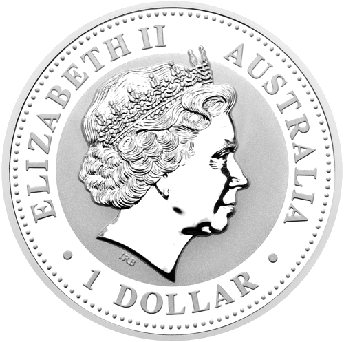 2009 Kookaburra Australija 1 oz sidabrinė moneta (2)