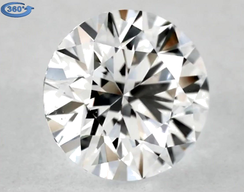 1.52 carat D-VS2 Very Good cut Natūralus Round Deimantas (1)