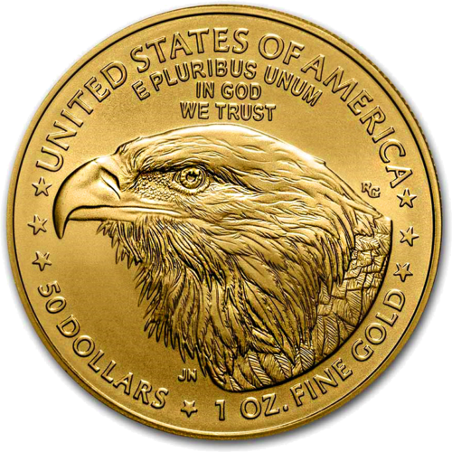 1 oz Amerikos Erelis 2022 JAV auksinė moneta (1)